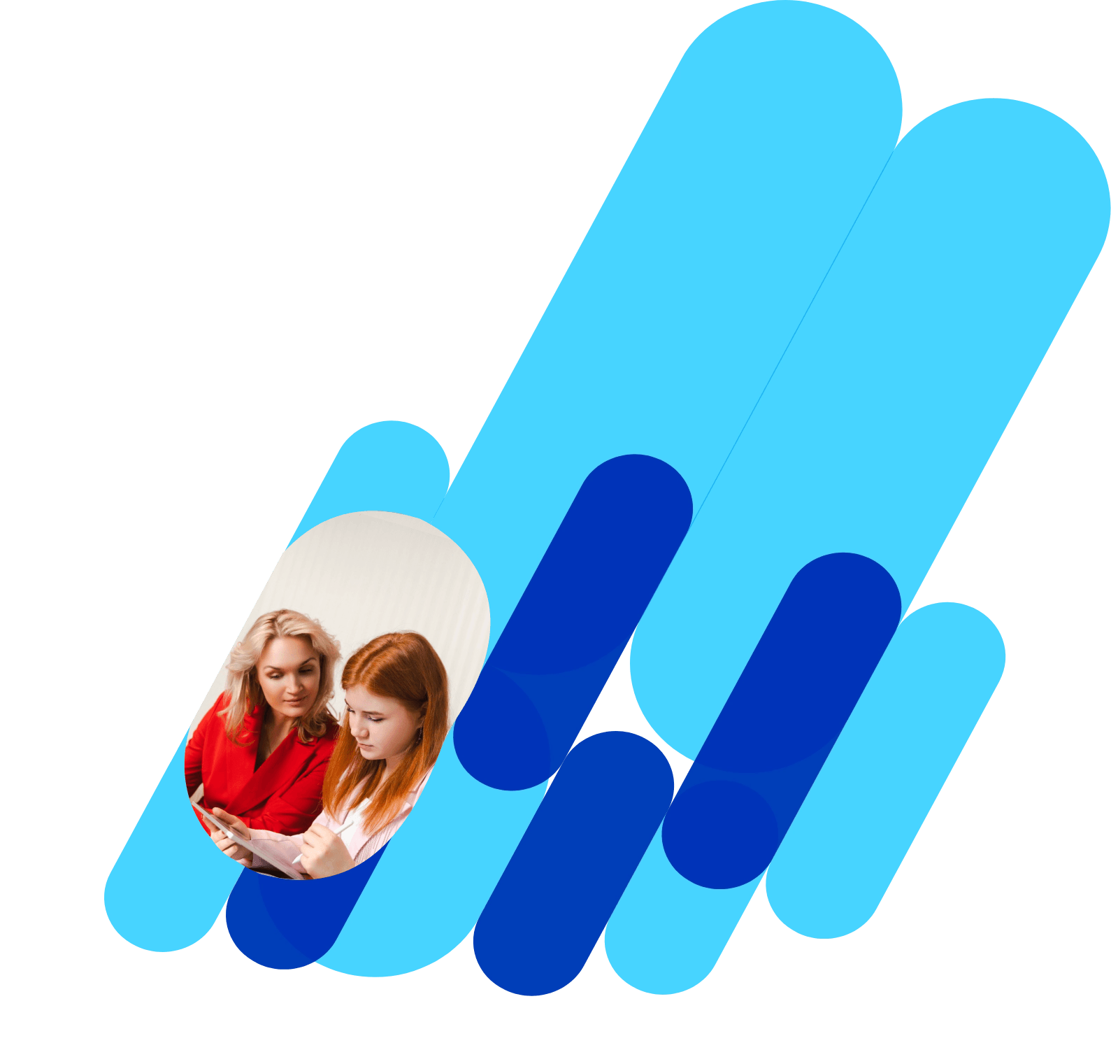 Photo of happy student